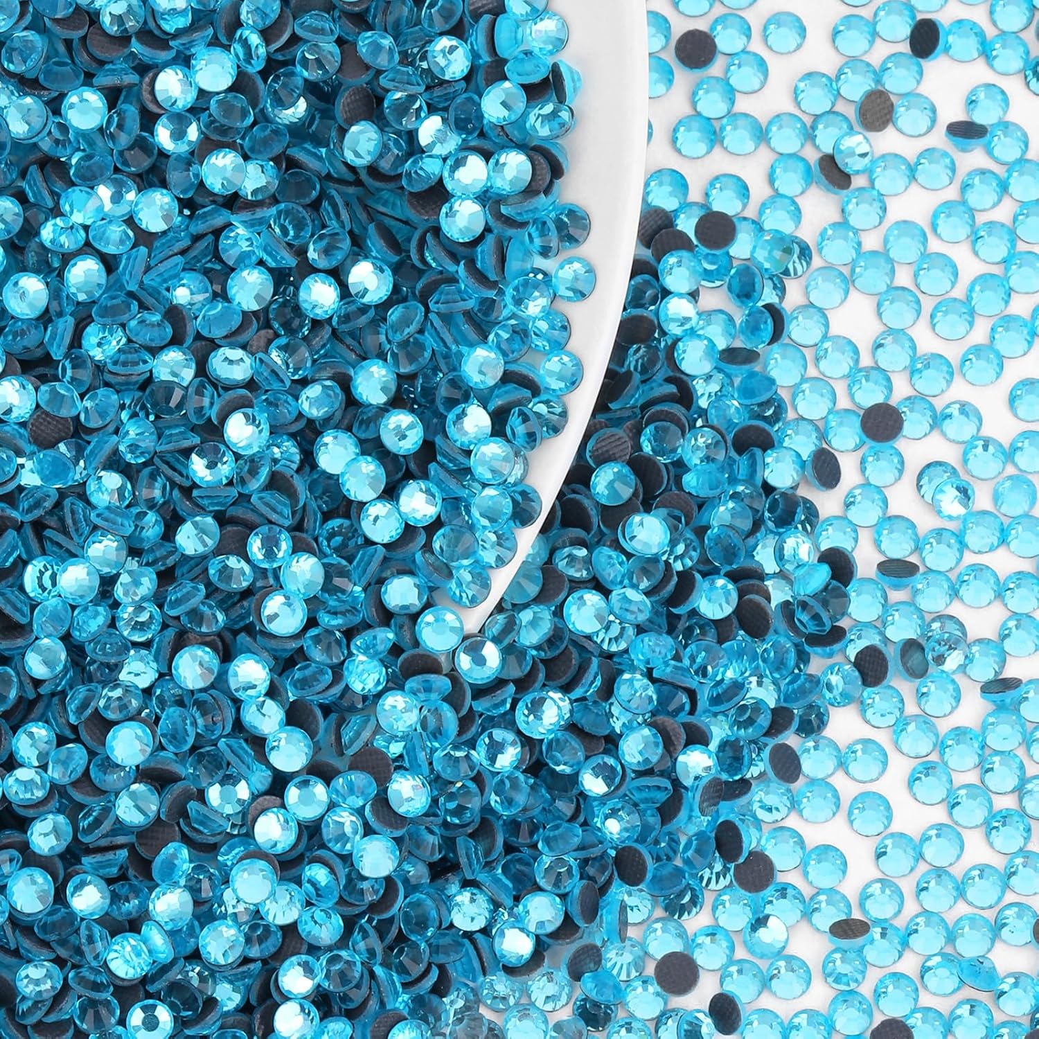 Small Bag Hot Fix  Rhinestones - Blue