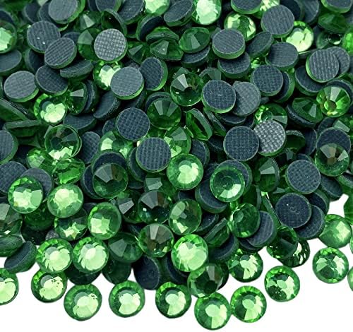 Small Bag Hot Fix  Rhinestones - Light Green