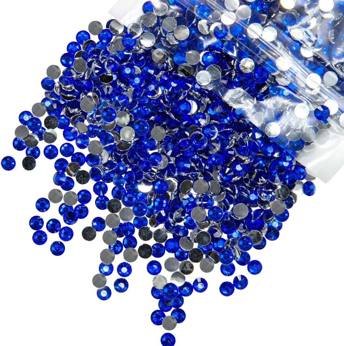 Small Bag Hot Fix  Rhinestones-Royal Blue